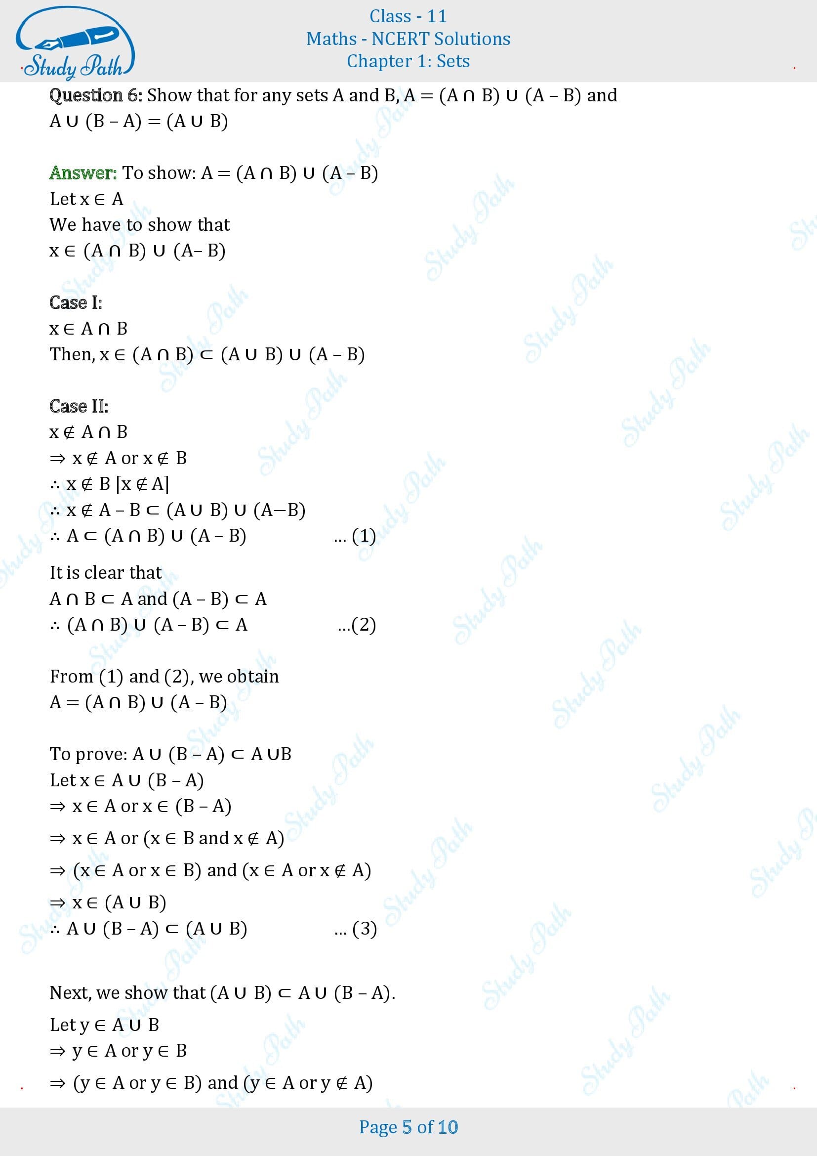 NCERT Solutions for Class 11 Maths Chapter 1 Sets Miscellaneous 1 00005