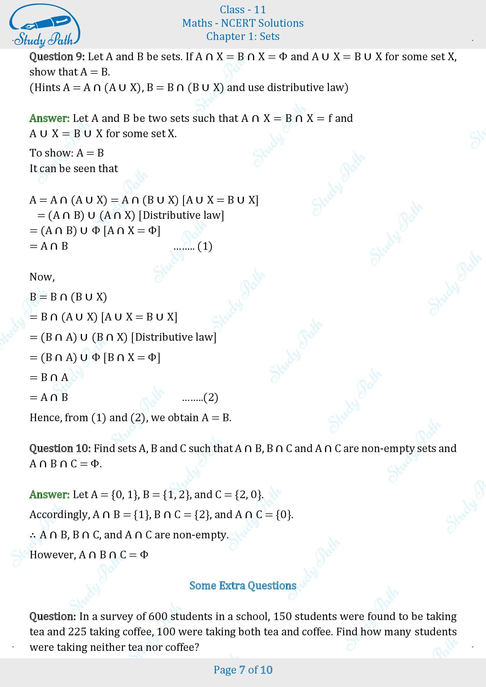 NCERT Solutions for Class 11 Maths Chapter 1 Sets Miscellaneous 1 00007