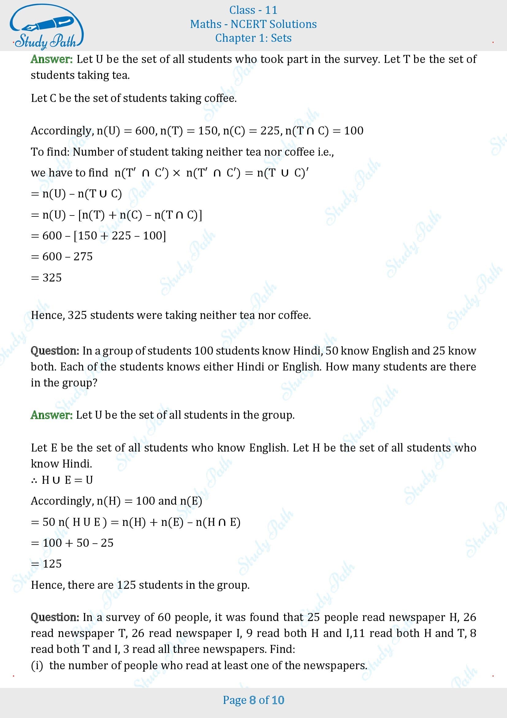 NCERT Solutions for Class 11 Maths Chapter 1 Sets Miscellaneous 1 00008