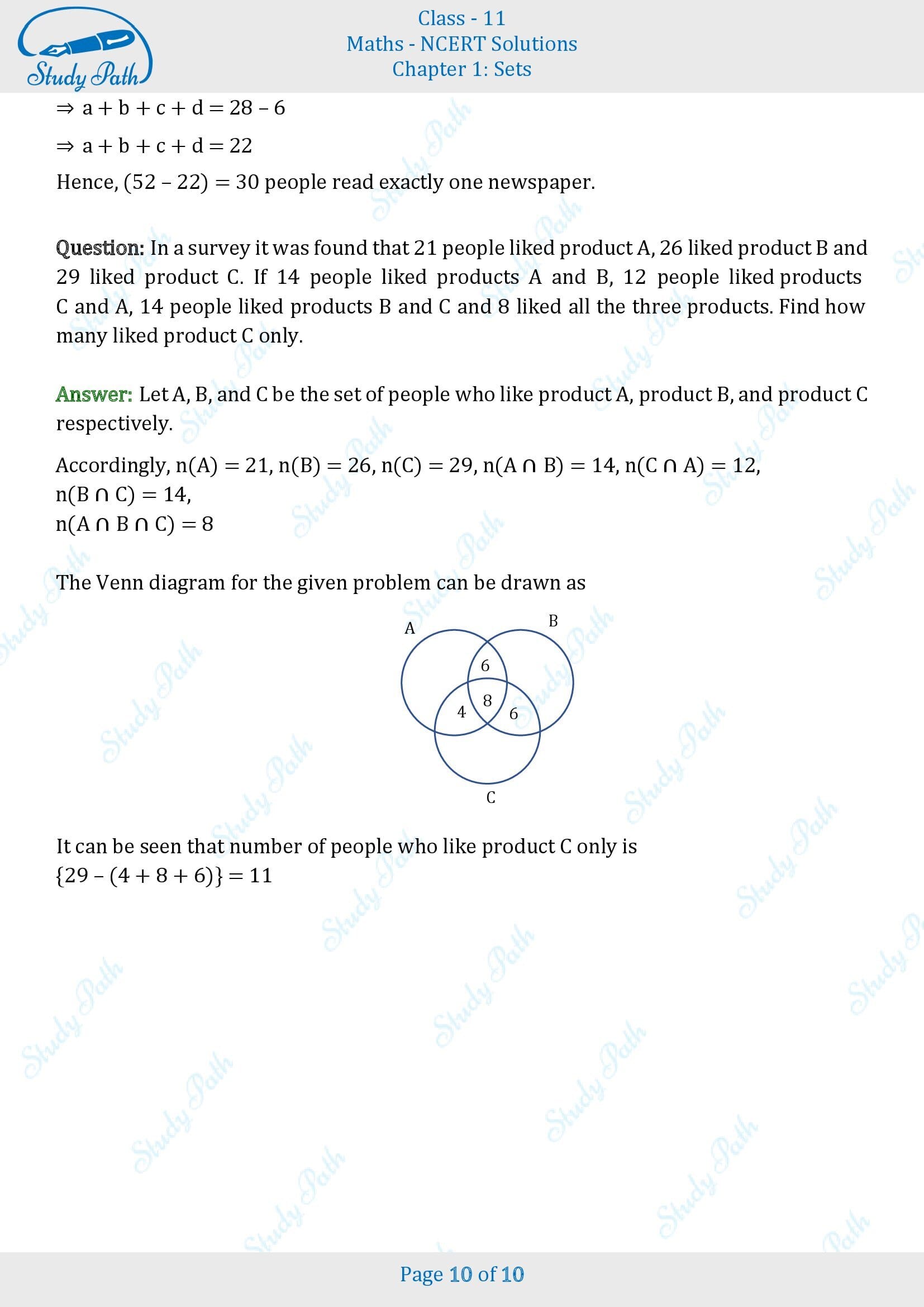 NCERT Solutions for Class 11 Maths Chapter 1 Sets Miscellaneous 1 00010