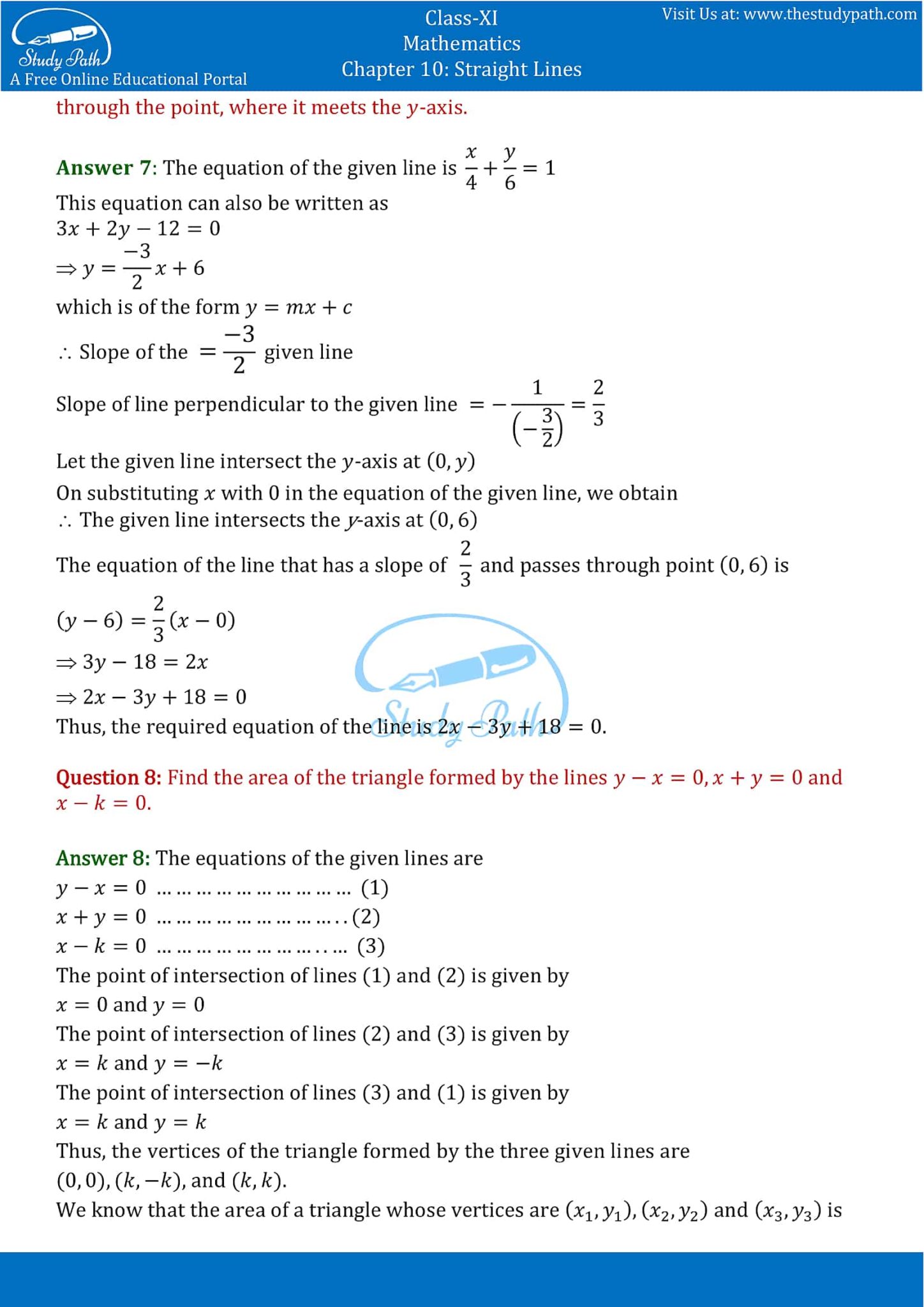 NCERT Solutions Class Maths Chapter Miscellaneous Exercise Study Path