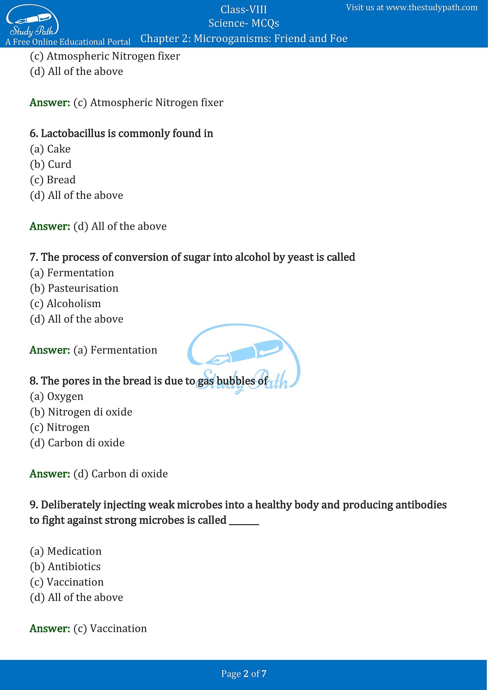 class 8 science chapter 2 assignment solution