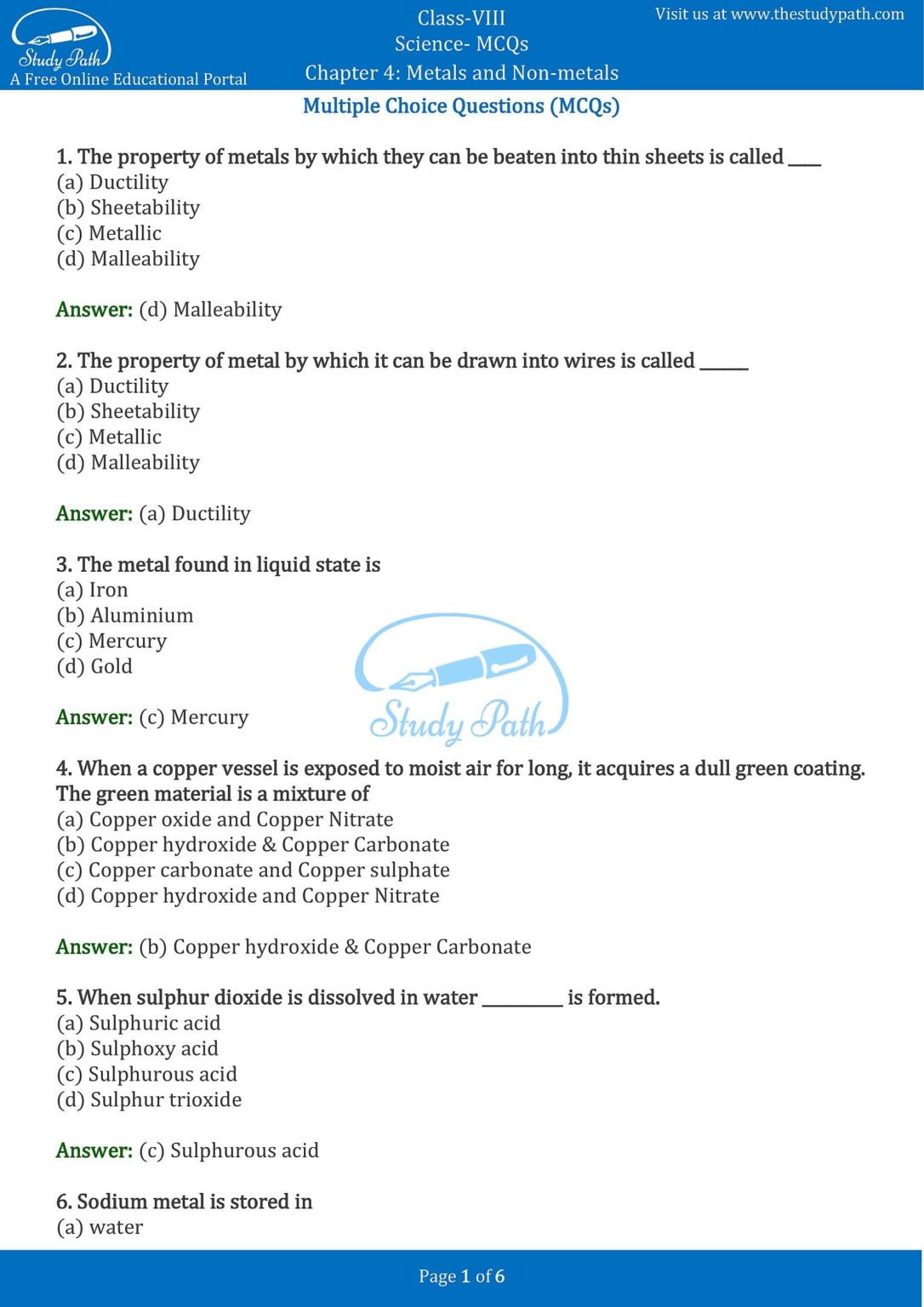 case study class 8 science chapter 4