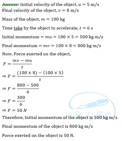 NCERT Solutions for Class 9 Science Chapter 9 Force and Laws of Motion part 10