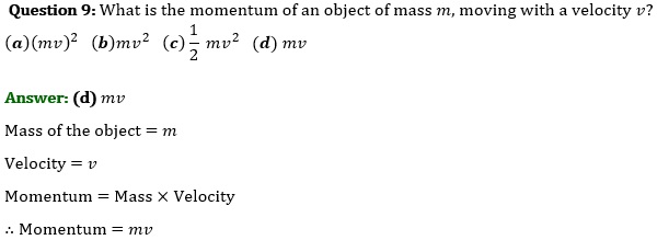 NCERT Solutions for Class 9 Science Chapter 9 Force and Laws of Motion part 5