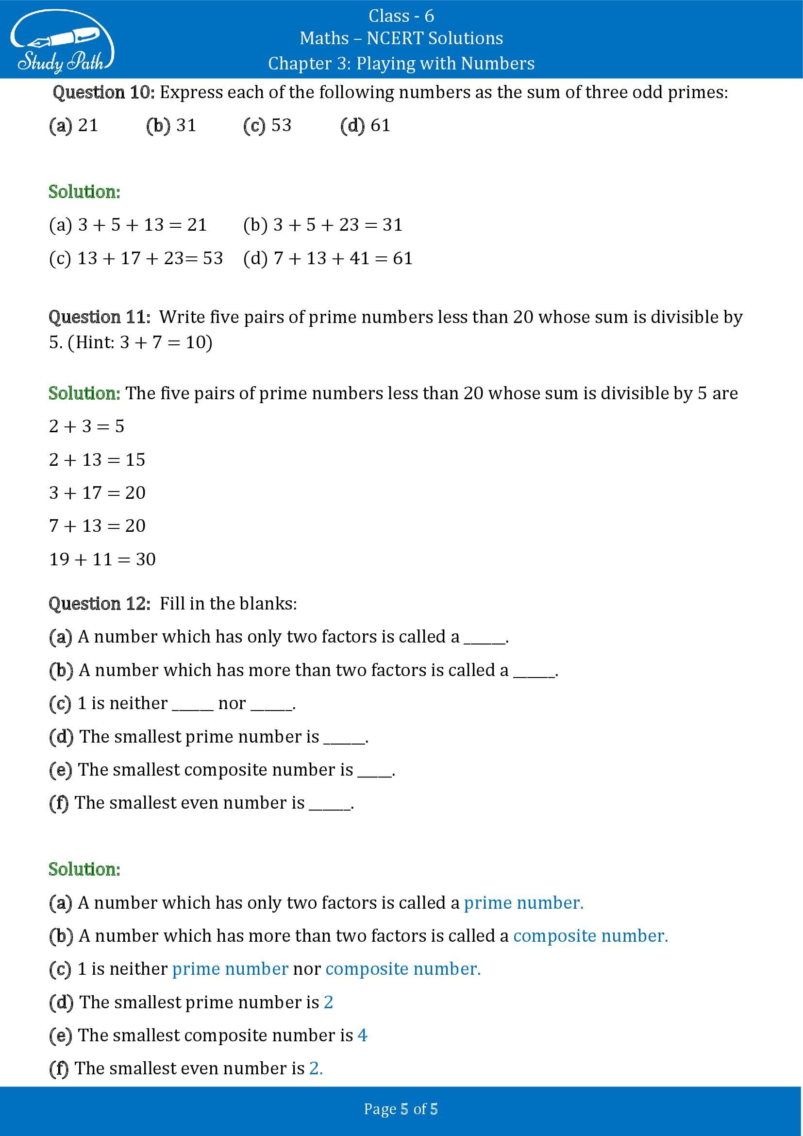 NCERT Solutions for Class 6 Maths Chapter 3 Playing with Numbers Exercise 3.2 00005