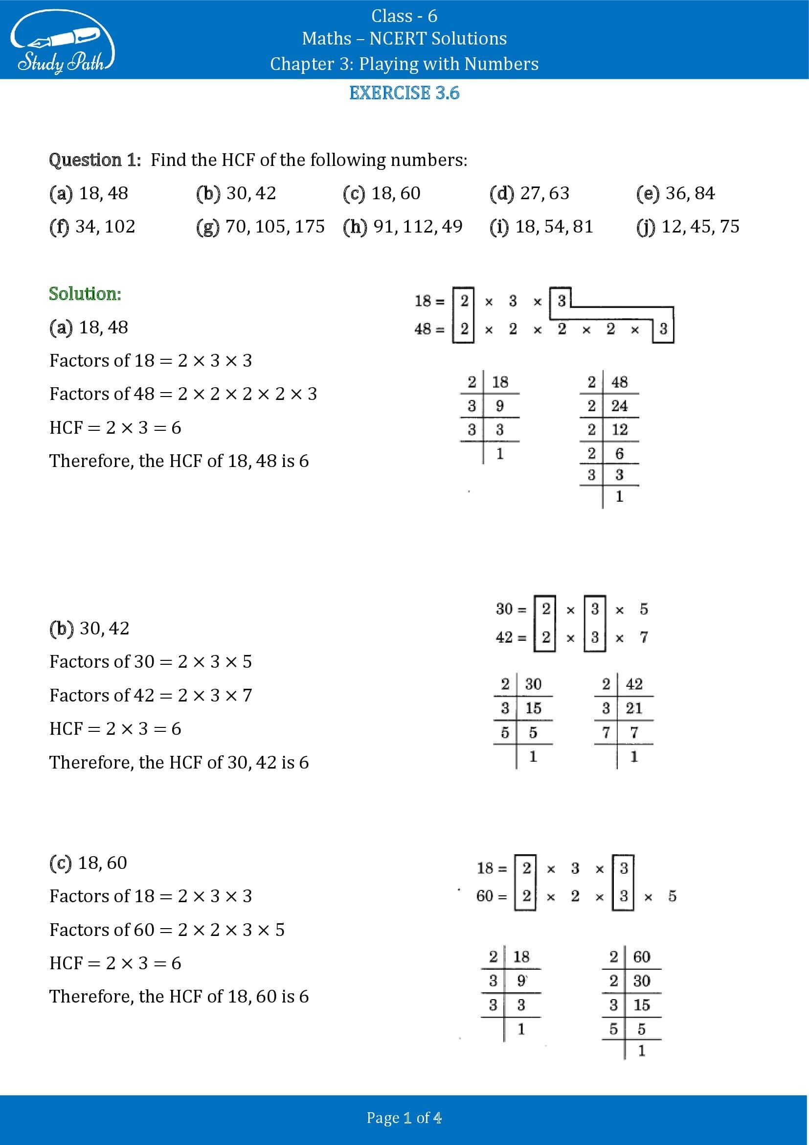 Class 6 Maths Exercise 3 6 Chapter 3 Playing With Numbers Solutions 