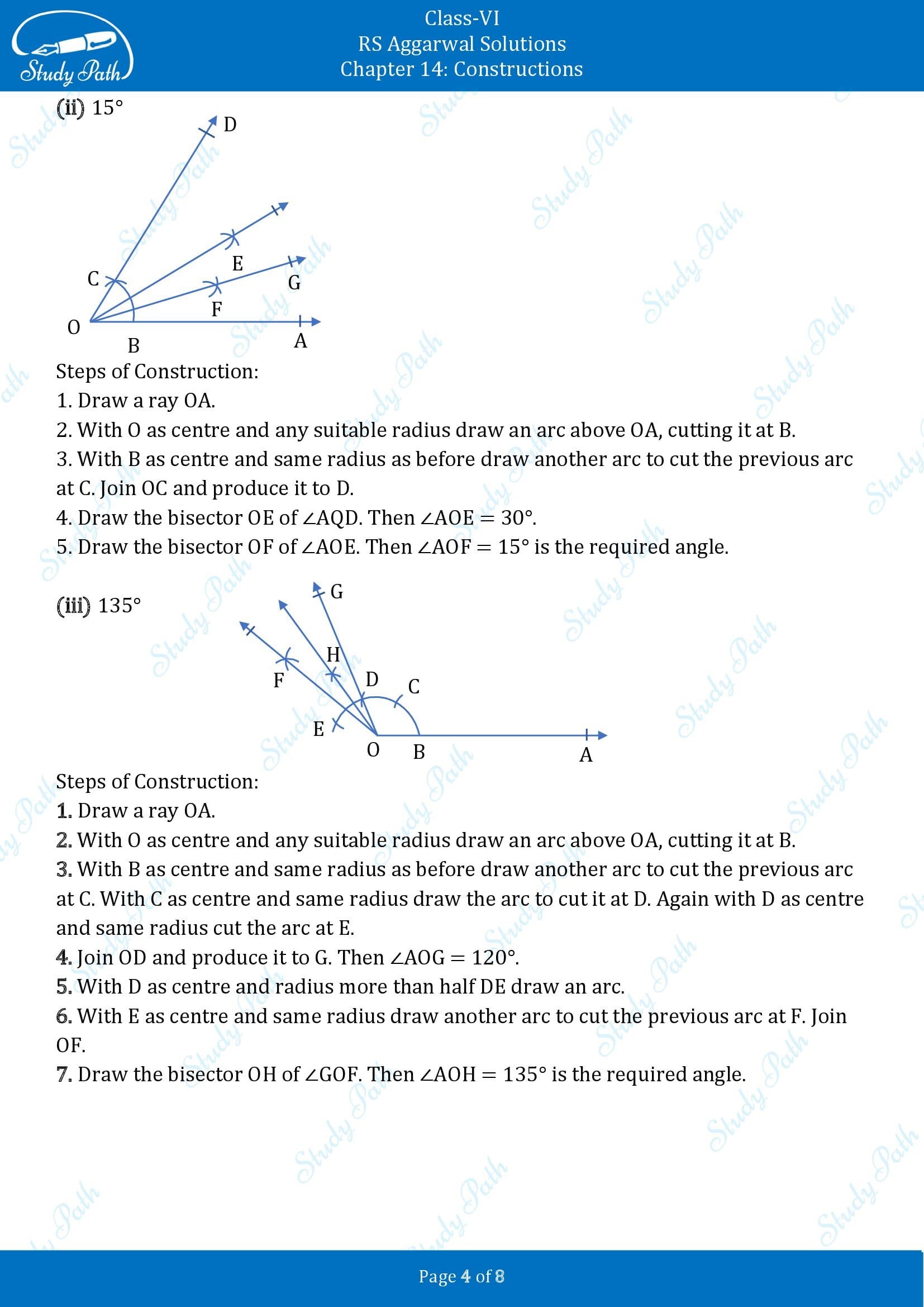 RS Aggarwal Solutions Class 6 Chapter 14 Constructions Exercise 14B 00004