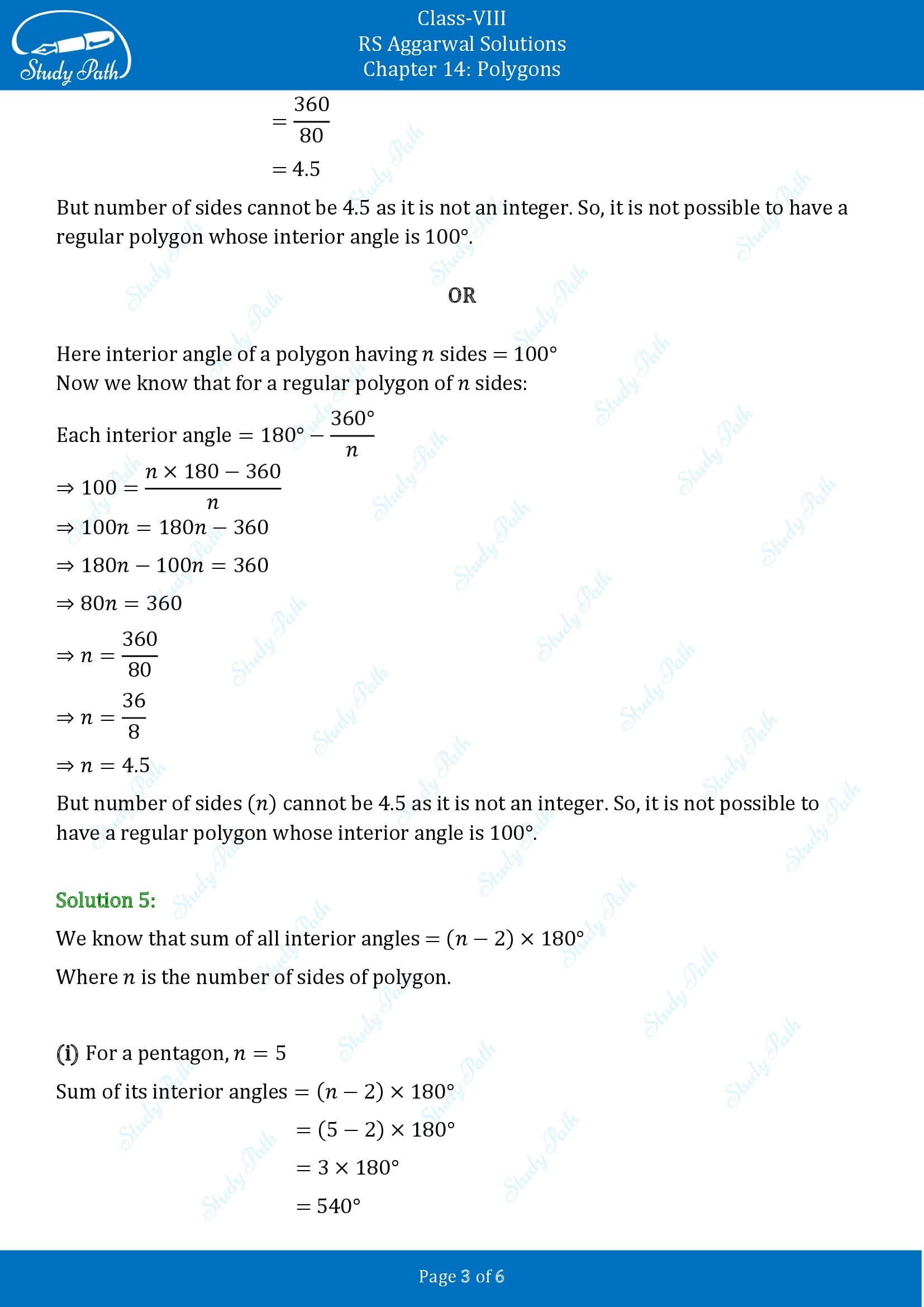 RS Aggarwal Solutions Class 8 Chapter 14 Polygons Exercise 14A 00003