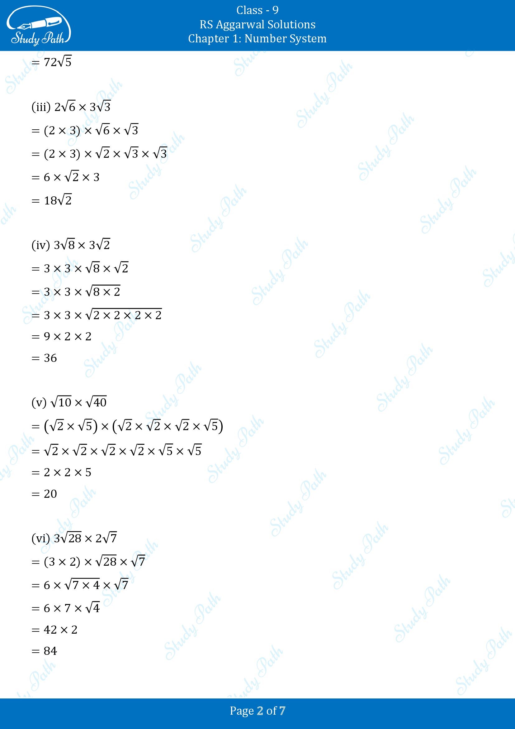 RS Aggarwal Solutions Class 9 Chapter 1 Number System Exercise 1D 00002