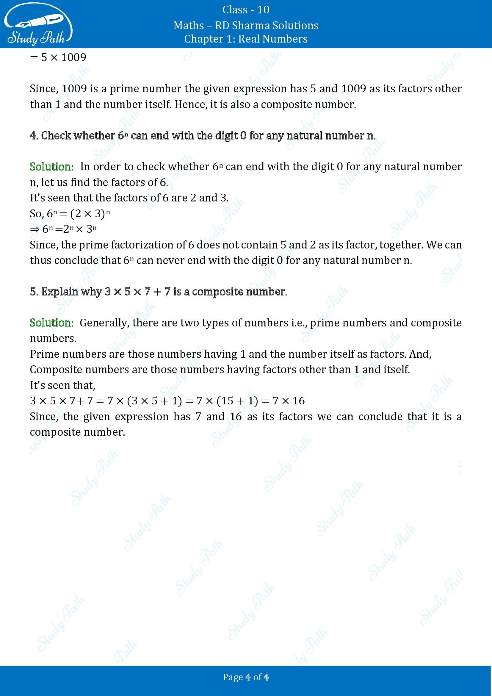 RD Sharma Solutions Class 10 Chapter 1 Real Numbers Exercise 1.1 00004