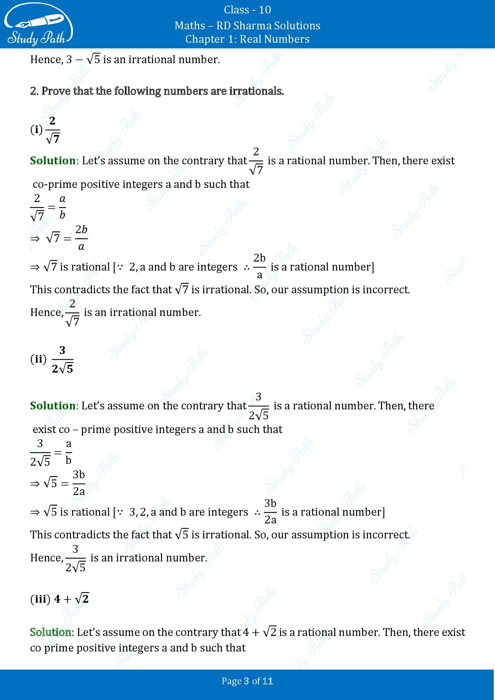 RD Sharma Solutions Class 10 Chapter 1 Real Numbers Exercise 1.3 0003