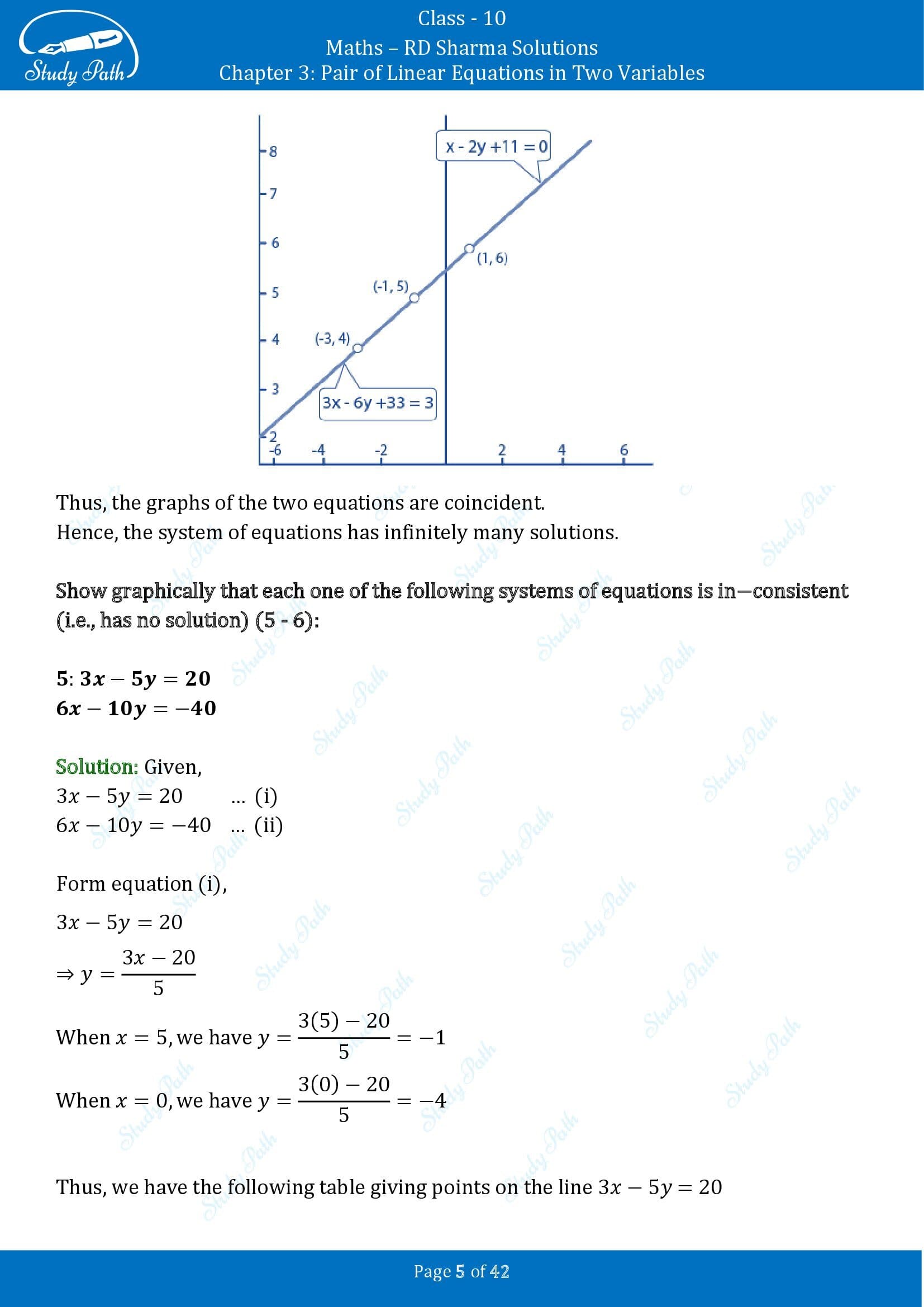 RD Sharma Solutions Class 10 Chapter 3 Pair of Linear Equations in Two Variables Exercise 3.2 00005