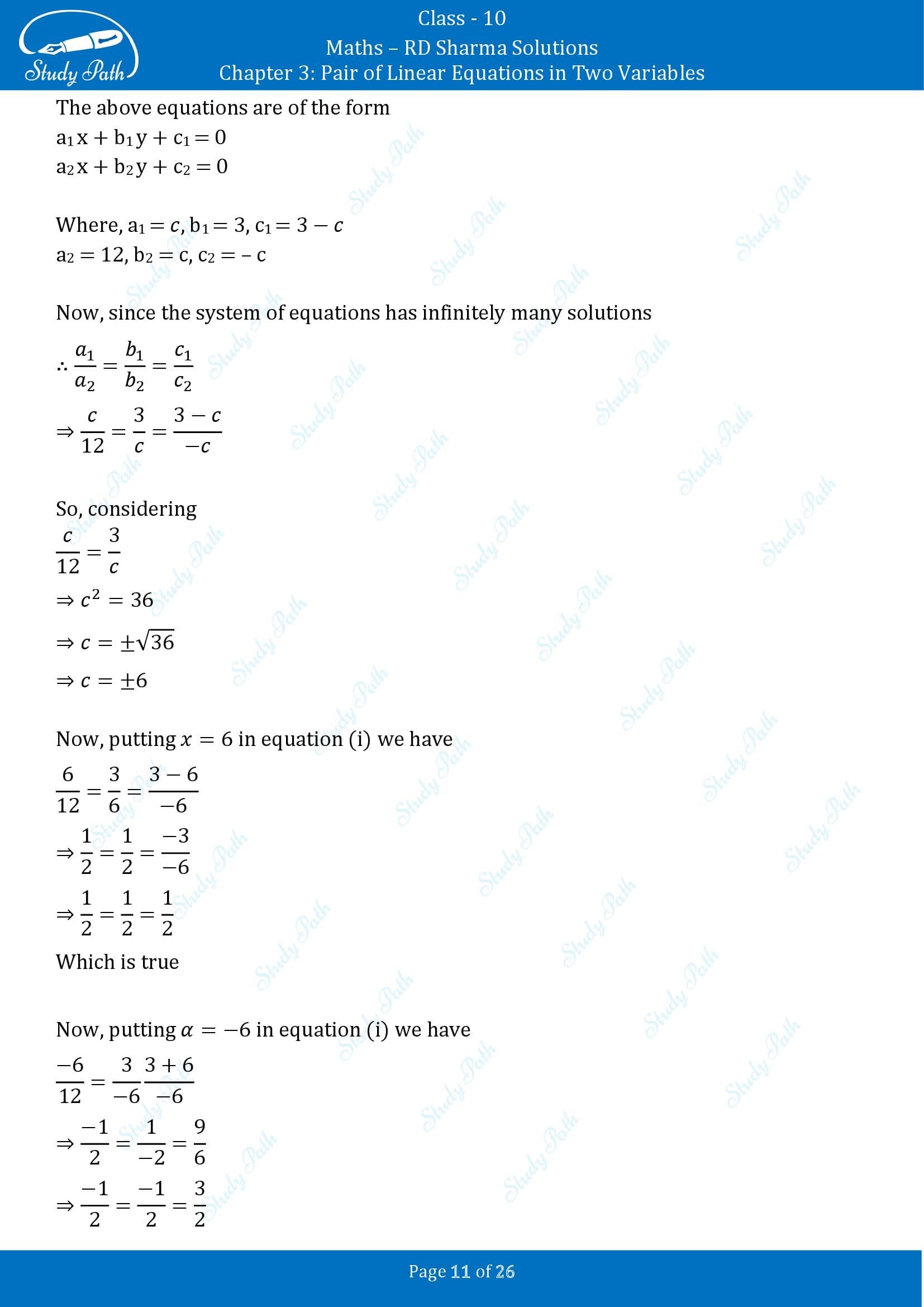 RD Sharma Solutions Class 10 Chapter 3 Pair of Linear Equations in Two Variables Exercise 3.4 00011