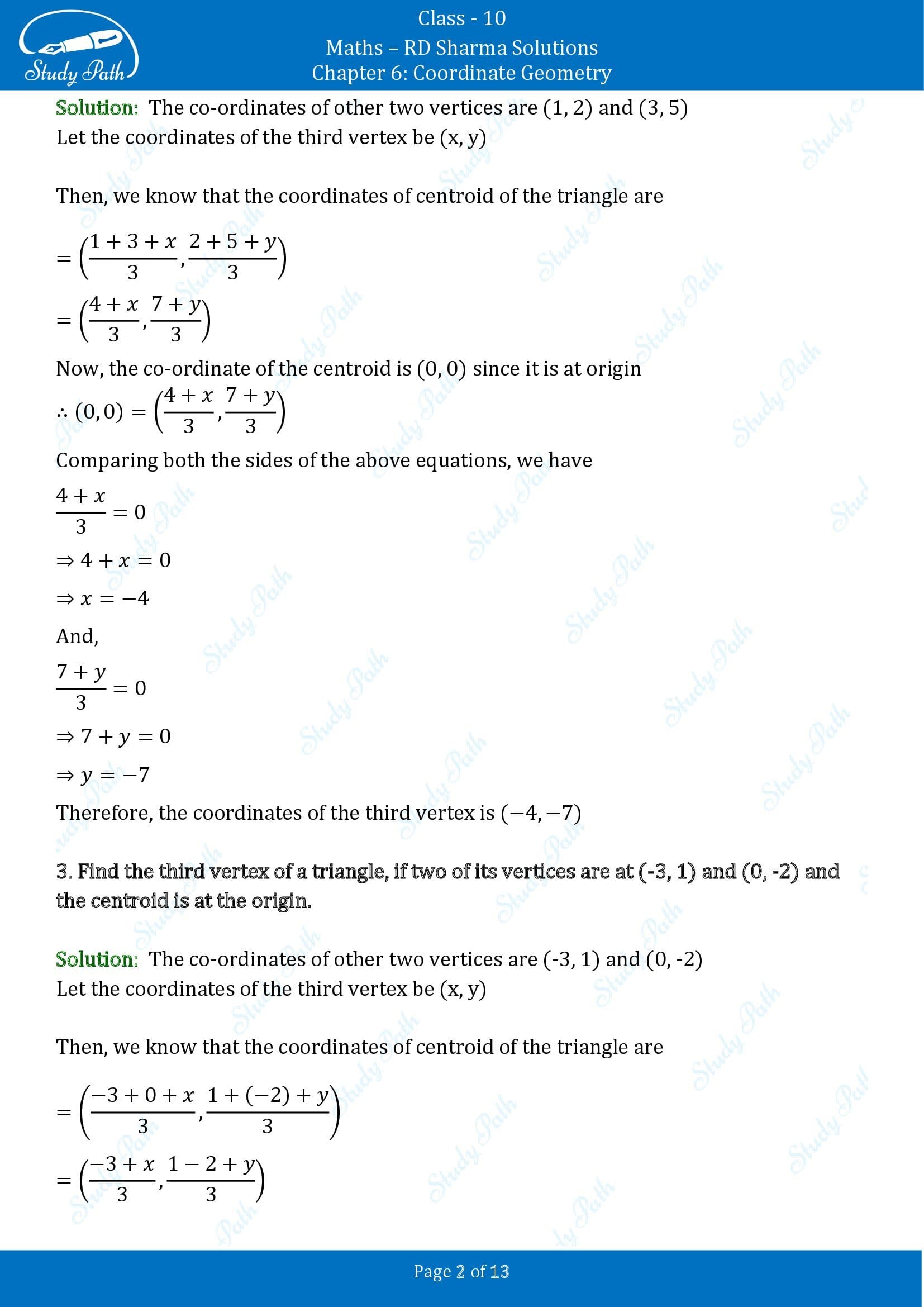 RD Sharma Solutions Class 10 Chapter 6 Coordinate Geometry Exercise 6.4 00002