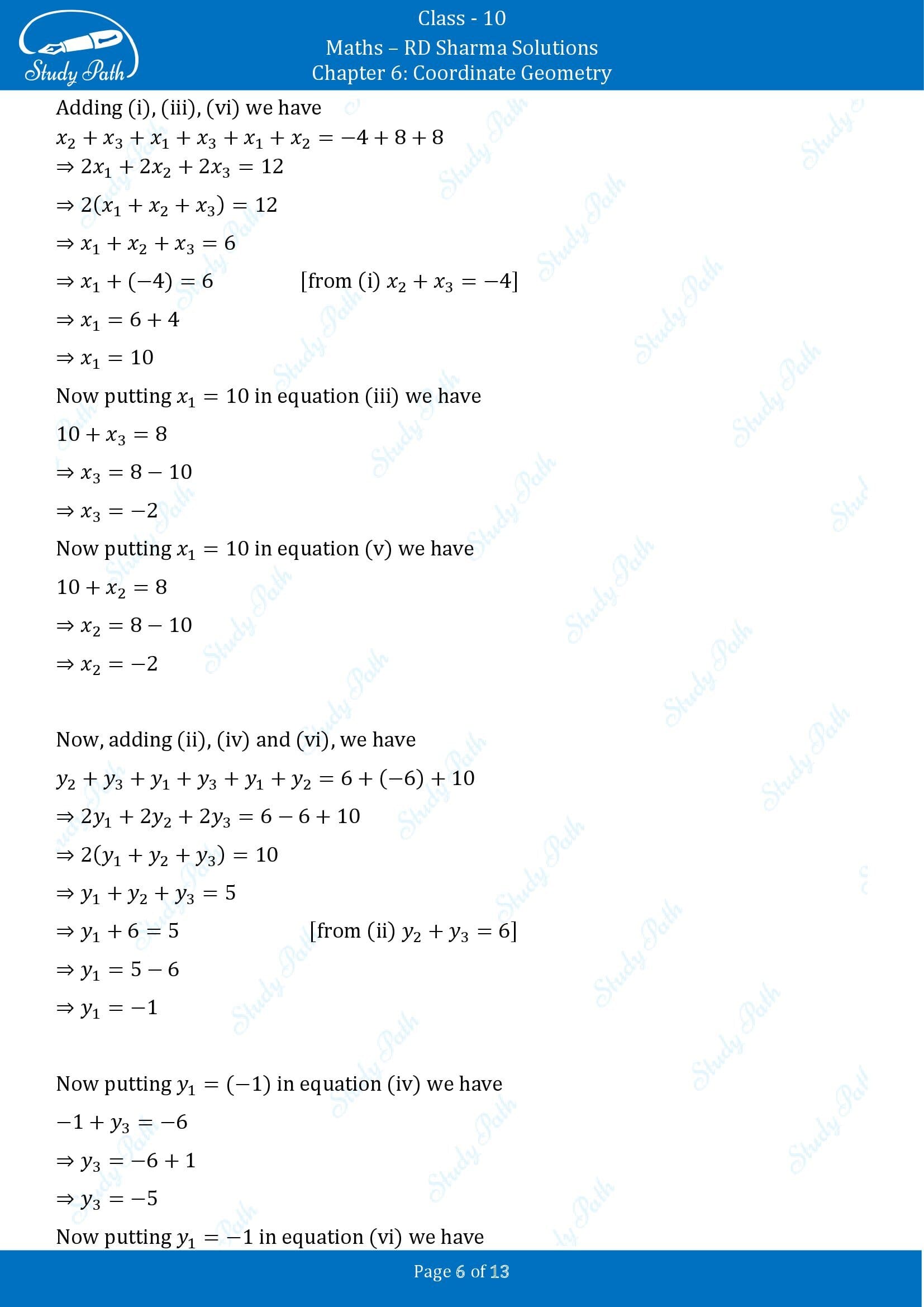 RD Sharma Solutions Class 10 Chapter 6 Coordinate Geometry Exercise 6.4 00006