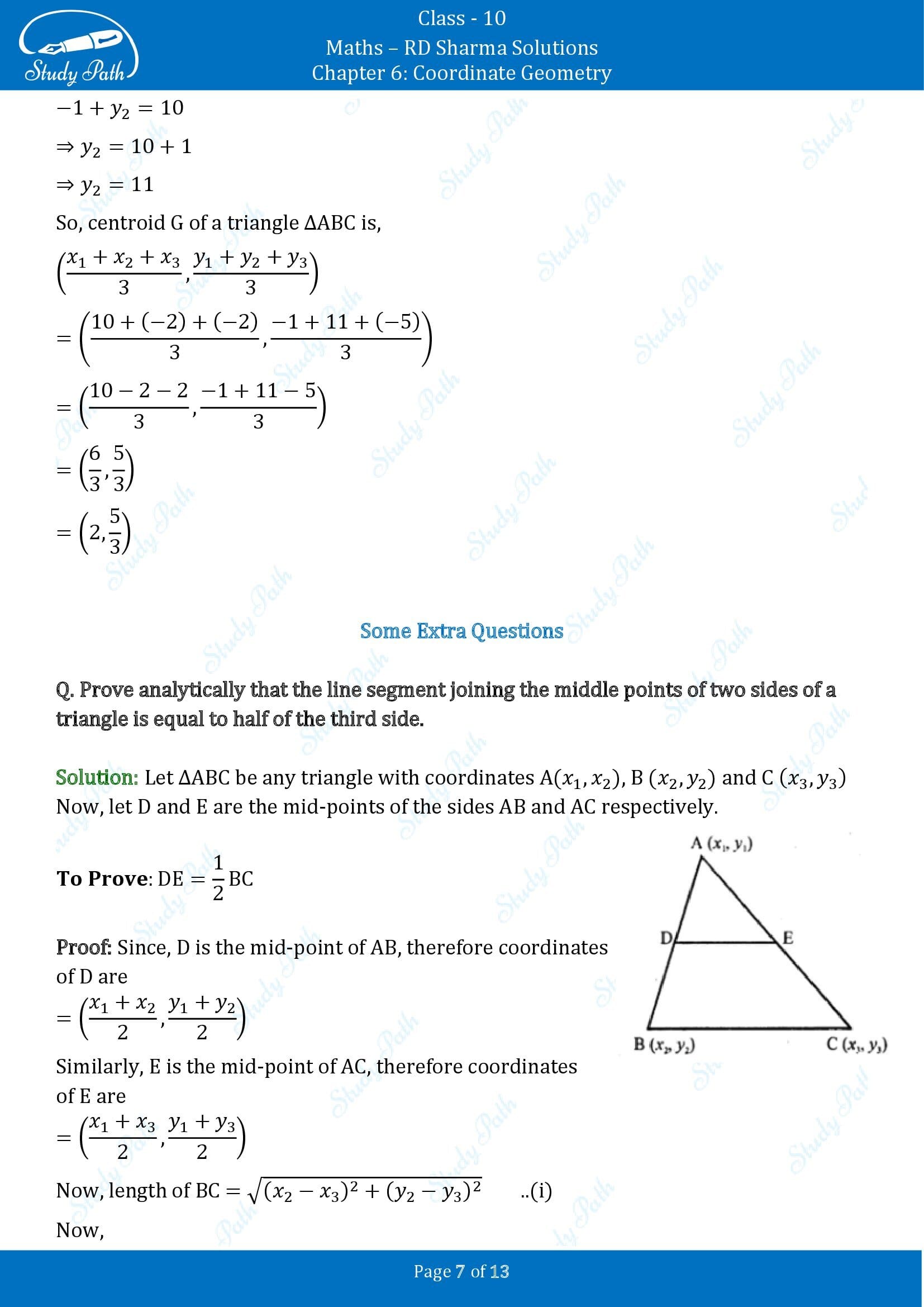 RD Sharma Solutions Class 10 Chapter 6 Coordinate Geometry Exercise 6.4 00007