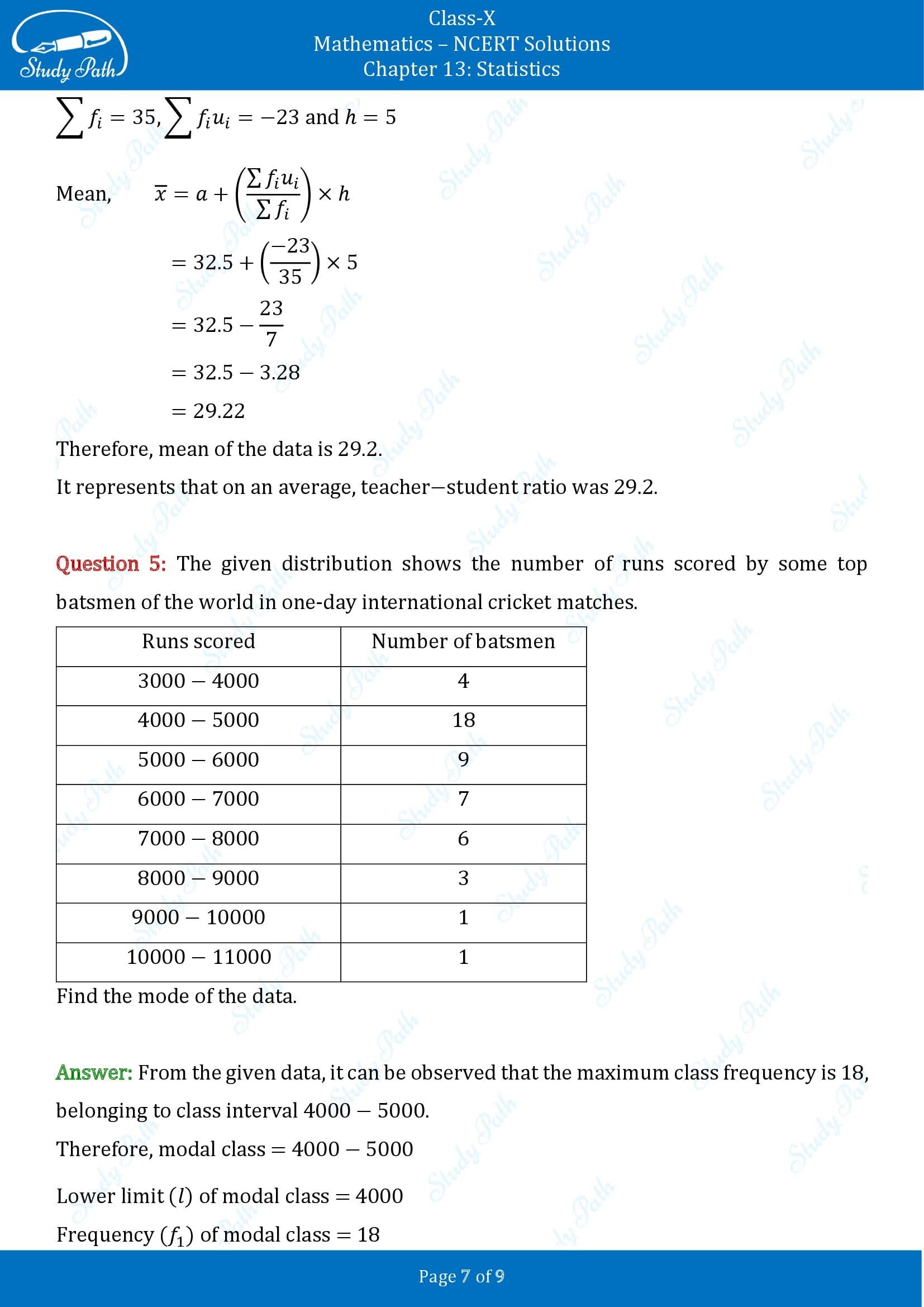 NCERT Solutions for Class 10 Maths Chapter 13 Statistics Exercise 13.2 00007