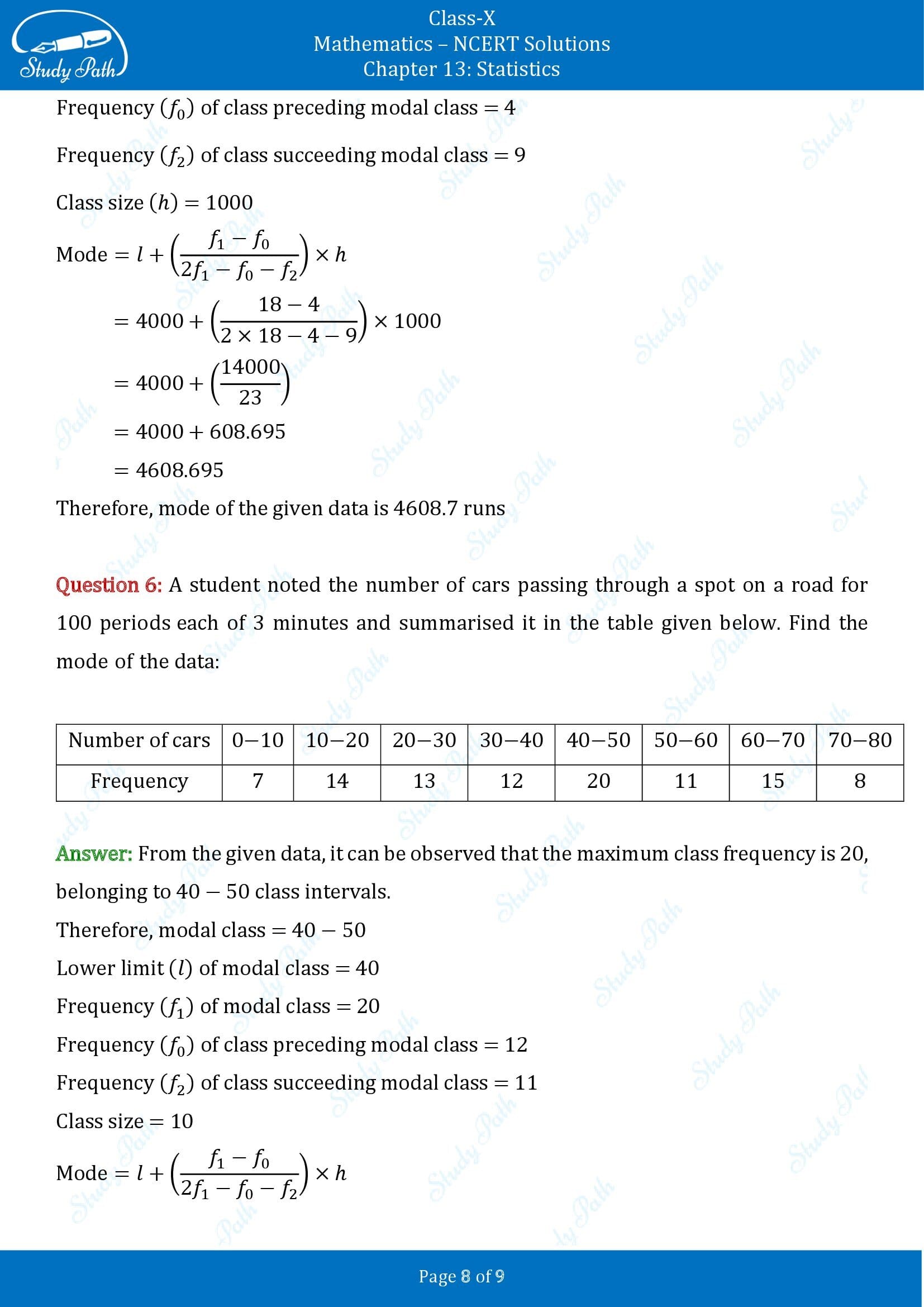 NCERT Solutions for Class 10 Maths Chapter 13 Statistics Exercise 13.2 00008