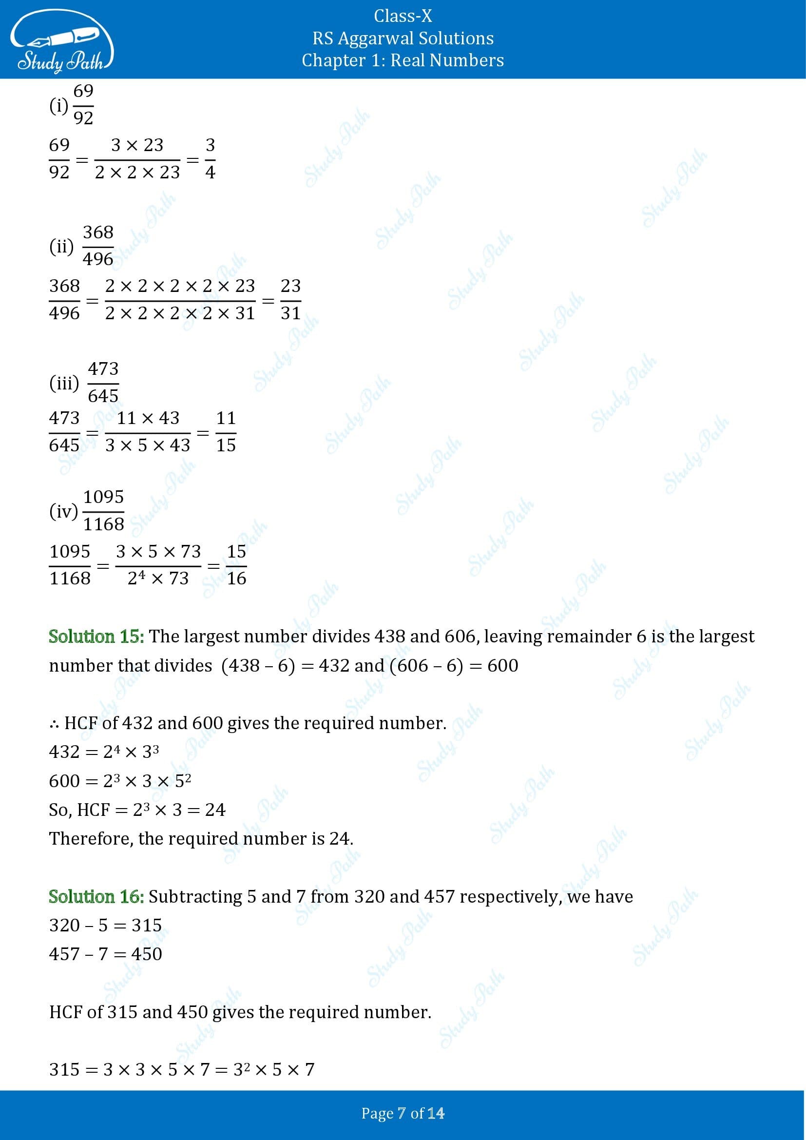 RS Aggarwal Solutions for Class 10 Chapter 1 Real Numbers Exercise 1B 00007