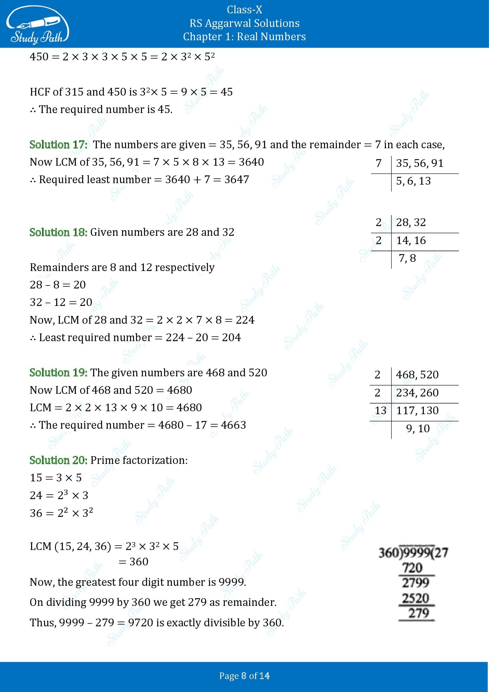 RS Aggarwal Solutions for Class 10 Chapter 1 Real Numbers Exercise 1B 00008