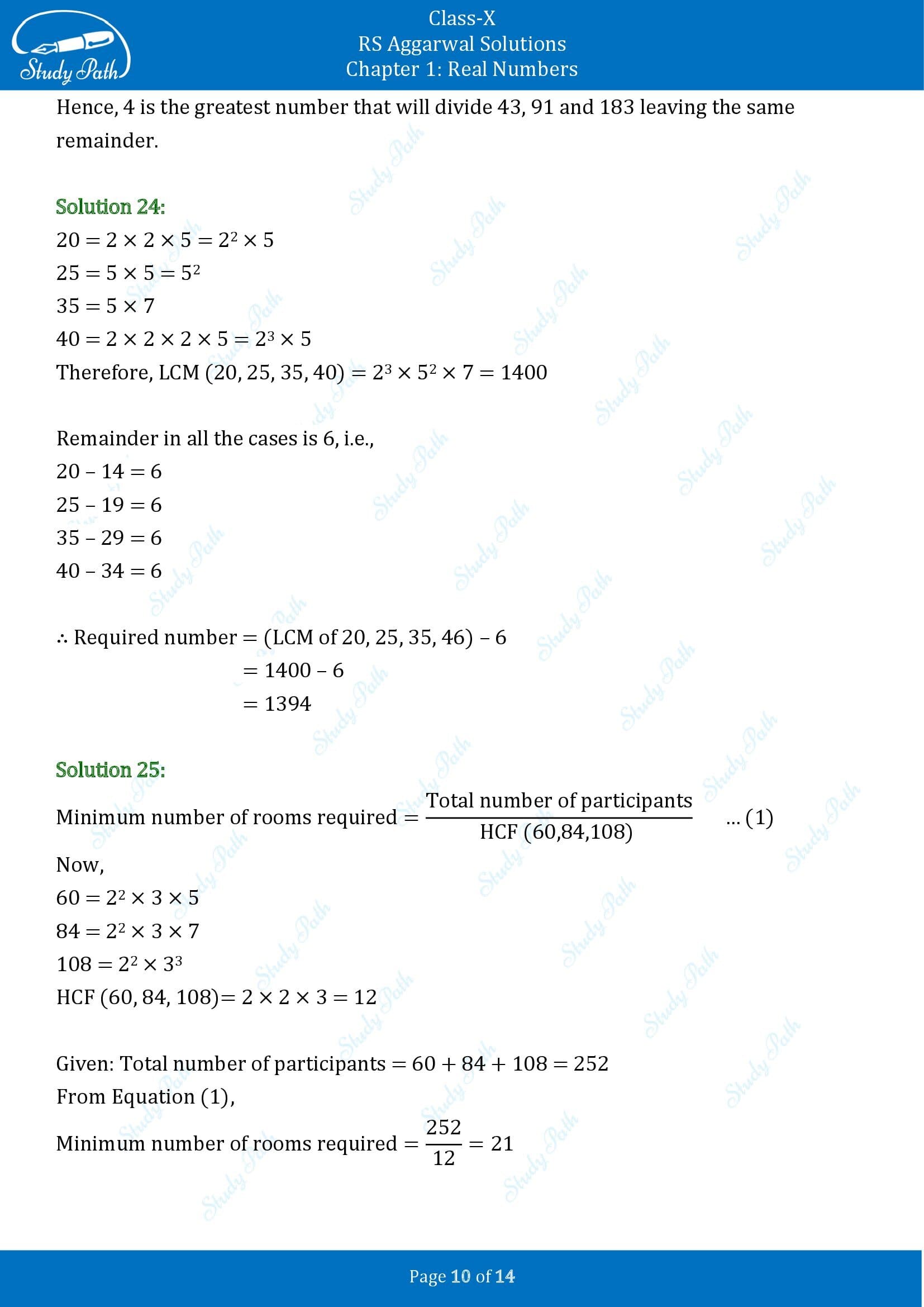 RS Aggarwal Solutions for Class 10 Chapter 1 Real Numbers Exercise 1B 00010