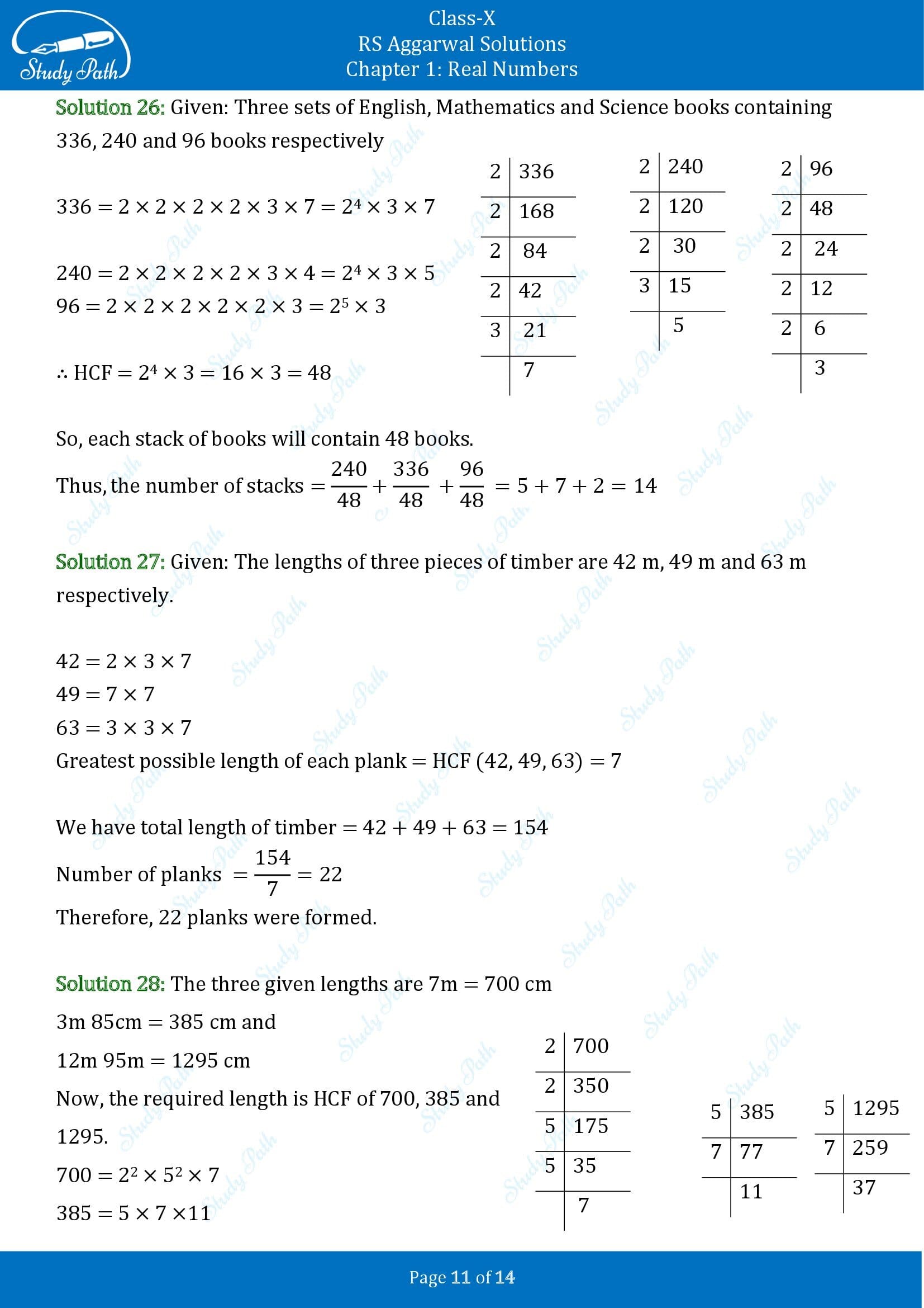 RS Aggarwal Solutions for Class 10 Chapter 1 Real Numbers Exercise 1B 00011