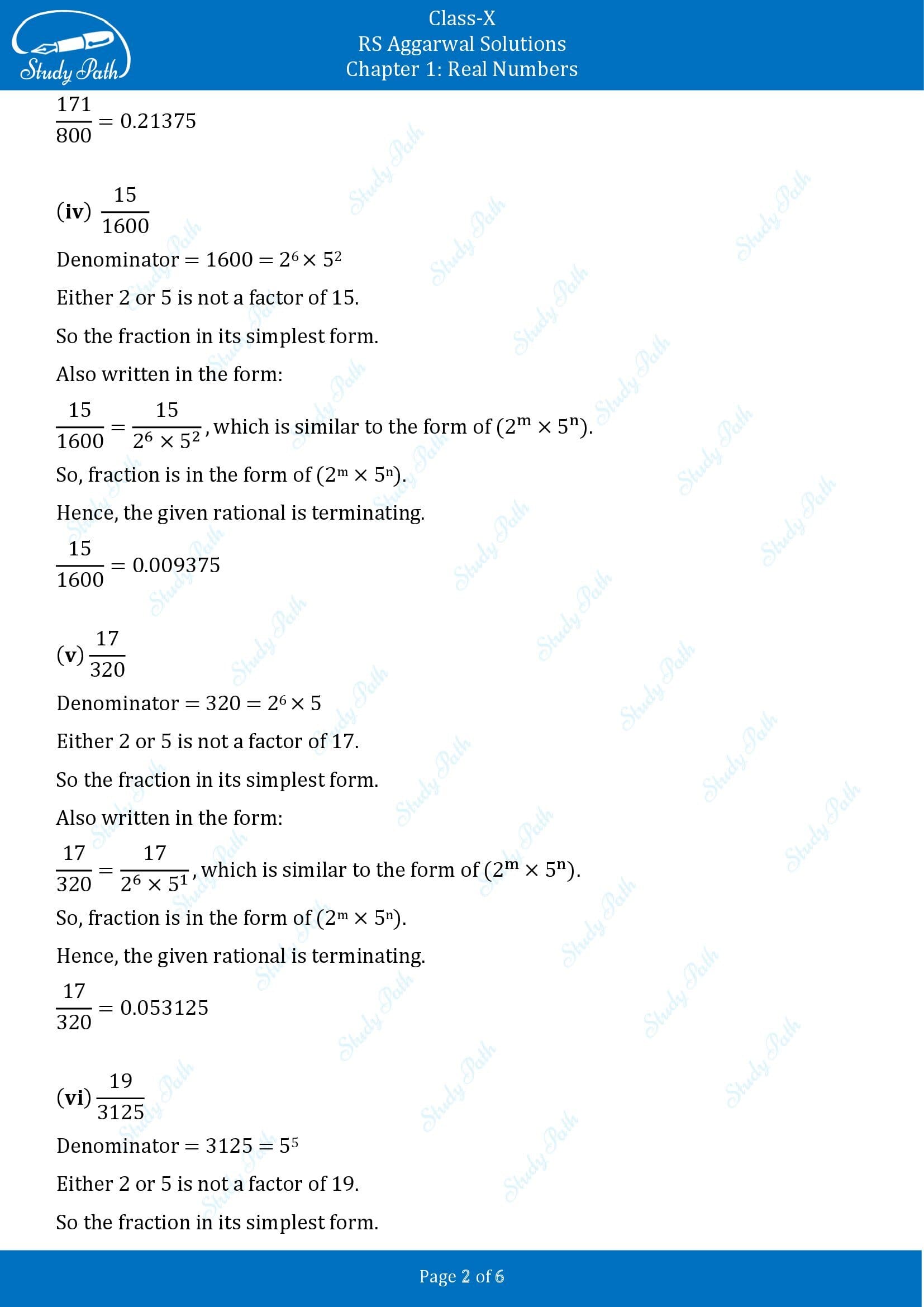 RS Aggarwal Solutions for Class 10 Chapter 1 Real Numbers Exercise 1C 00002