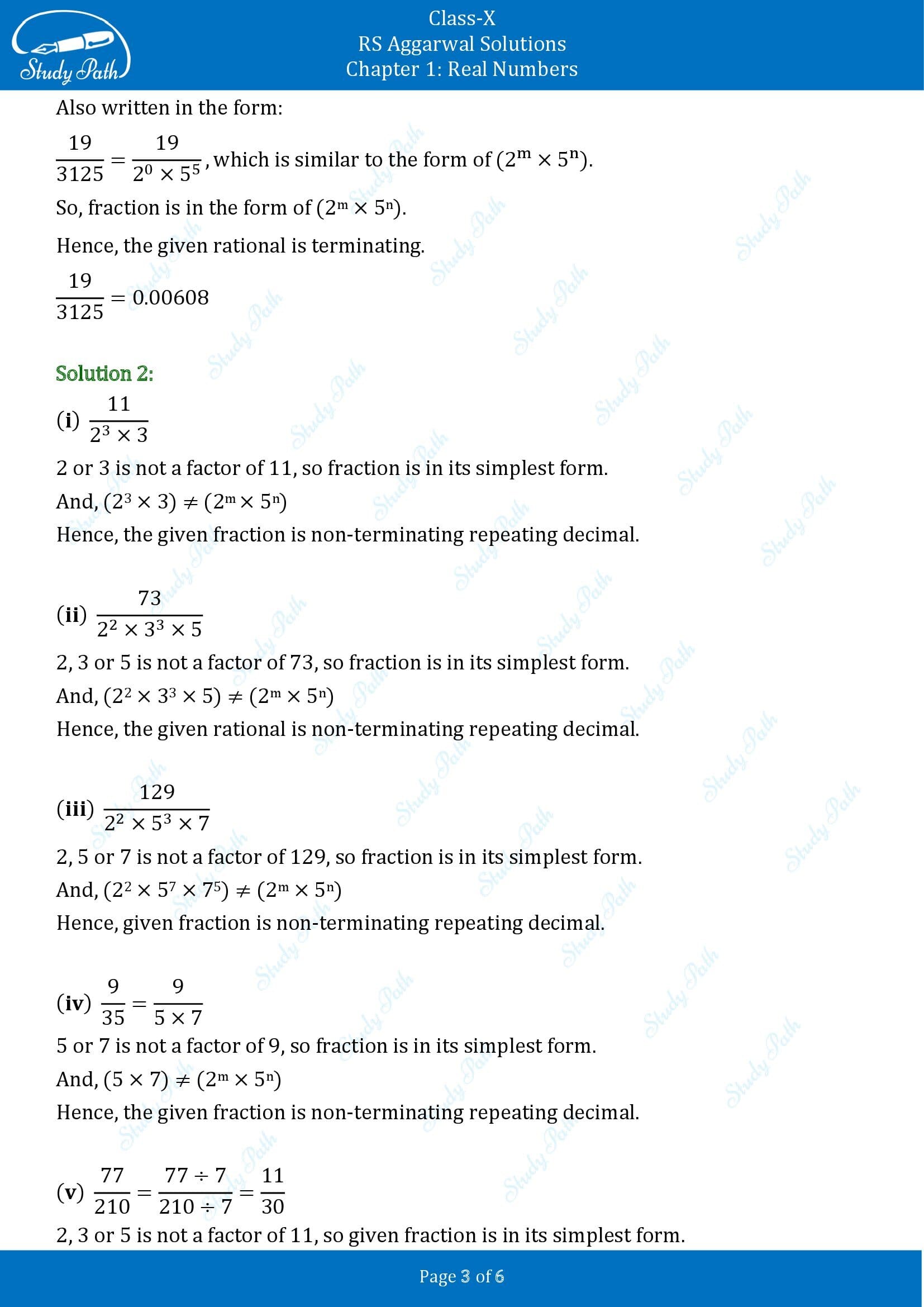 RS Aggarwal Solutions for Class 10 Chapter 1 Real Numbers Exercise 1C 00003