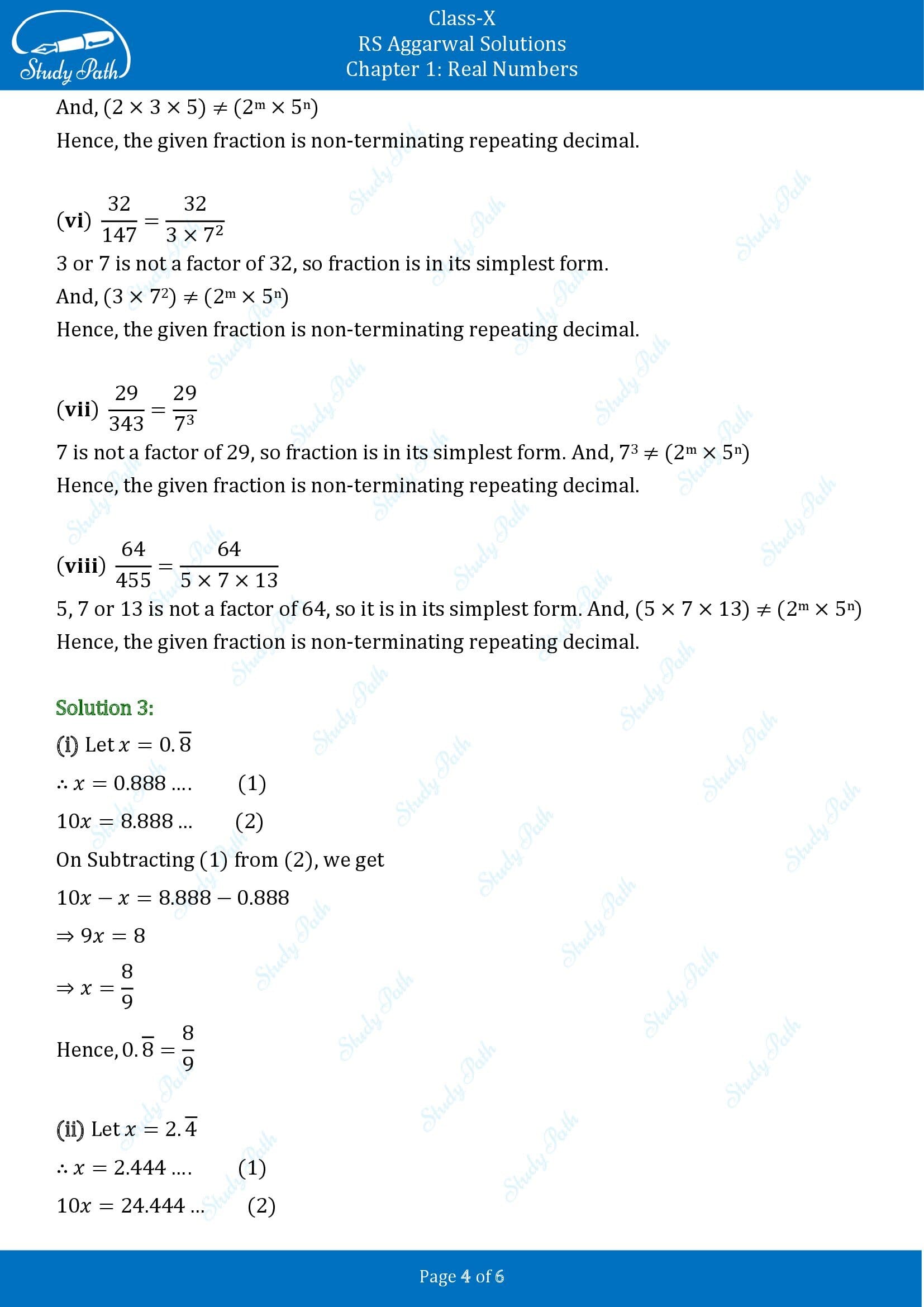 RS Aggarwal Solutions for Class 10 Chapter 1 Real Numbers Exercise 1C 00004