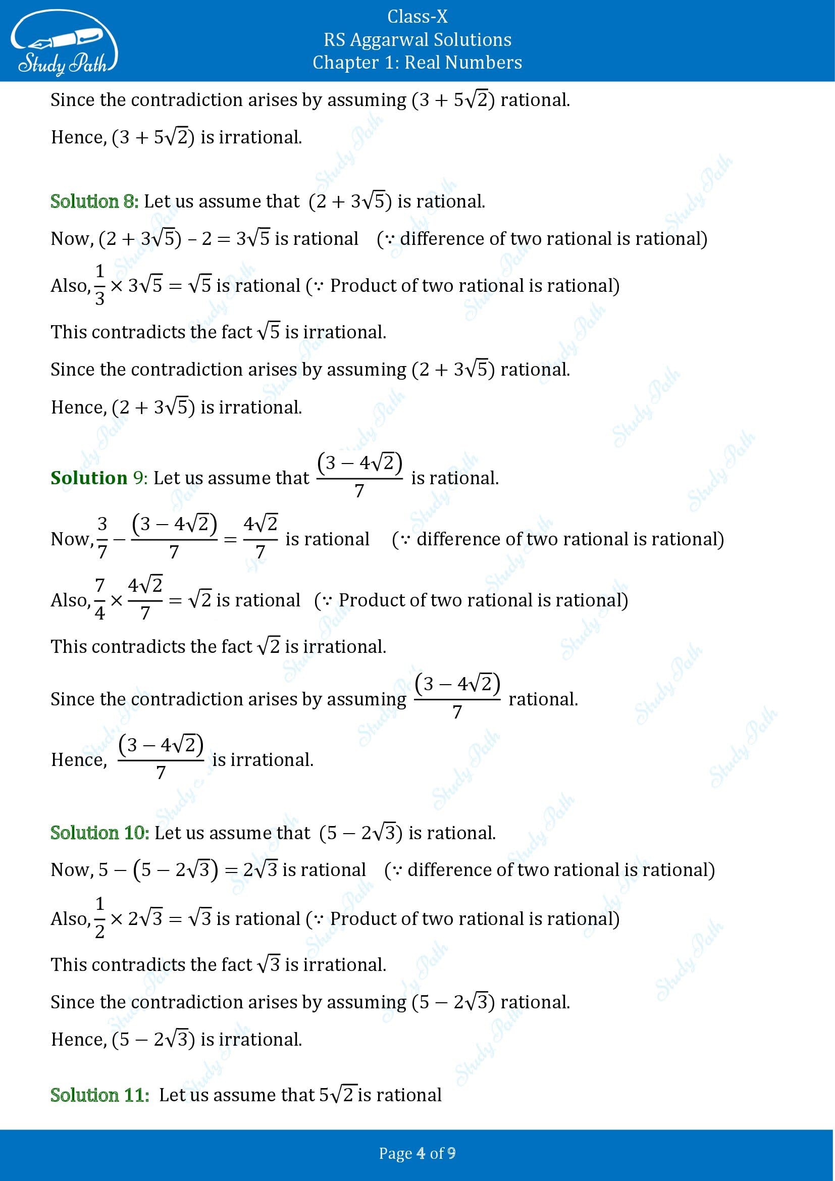 RS Aggarwal Solutions for Class 10 Chapter 1 Real Numbers Exercise 1D 0004