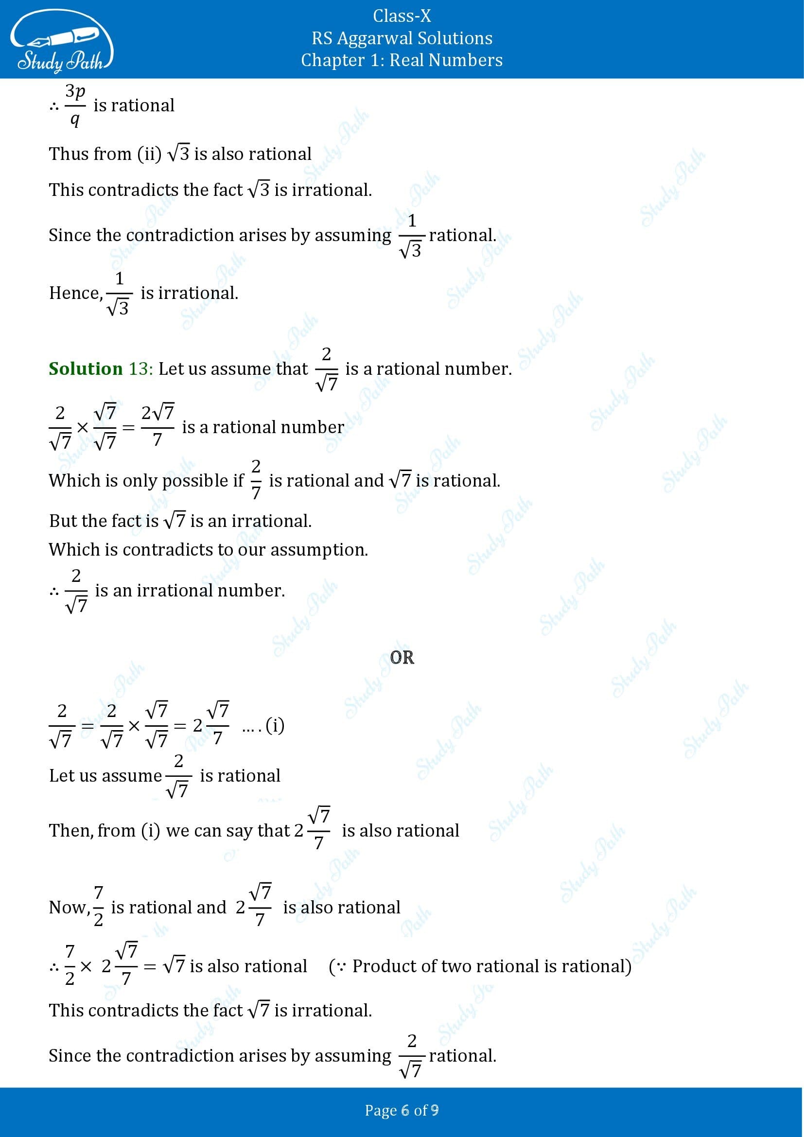 RS Aggarwal Solutions for Class 10 Chapter 1 Real Numbers Exercise 1D 0006