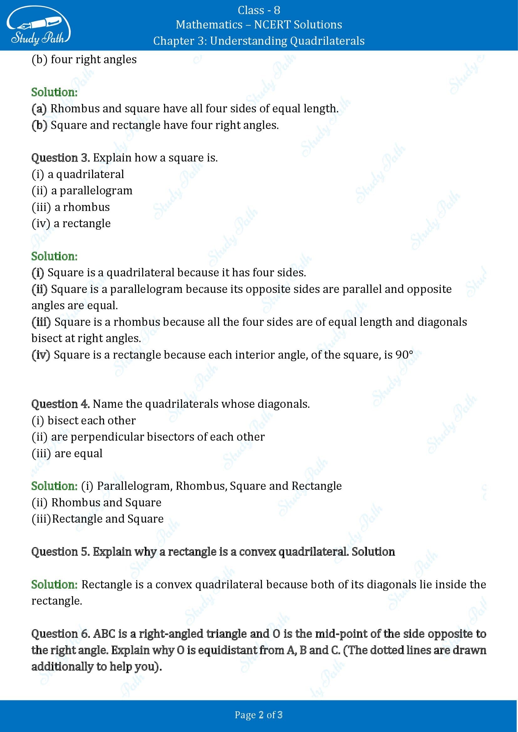 NCERT Solutions for Class 8 Maths Chapter 3 Understanding Quadrilaterals Exercise 3.4 00002